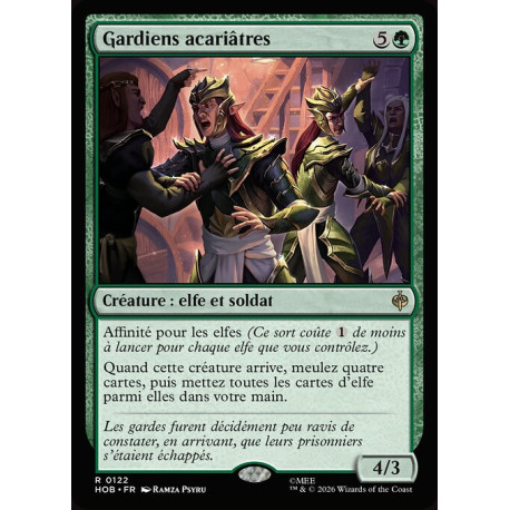 (Foil) Verte - Gardiens acariâtres (R) [HOB]