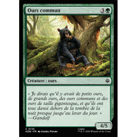 (Foil) Verte - Ours commun (C) [HOB]