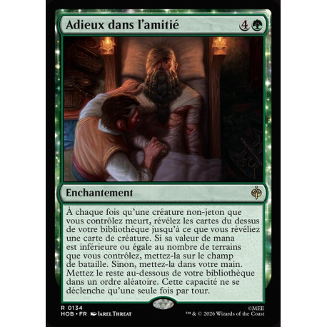 (Foil) Verte - Adieux dans l'amitié (R) [HOB]