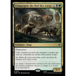 (Foil) Multicolore - Compagnie du chef des wargs (V1) (R) [HOB]