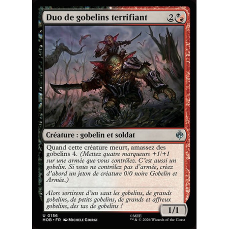 (Foil) Multicolore - Duo de gobelins terrifiant (U) [HOB]