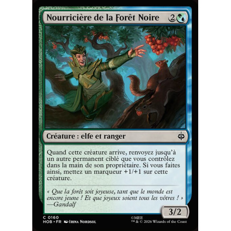 (Foil) Multicolore - Nourricière de la Forêt Noire (C) [HOB]