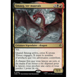 (Foil) Multicolore - Smaug, ver mauvais (V1) (R) [HOB]
