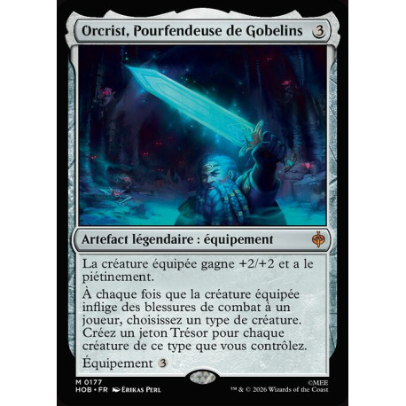 (Foil) Incolore - Orcrist, Pourfendeuse de Gobelins (V1) (M) [HOB]