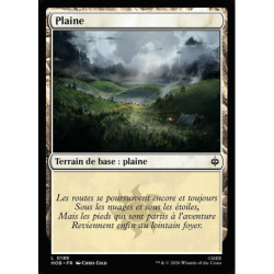 (Foil) Terrain - Plaine (V1) (L) [HOB]