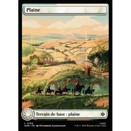 (Foil) Terrain - Plaine (V2) (L) [HOB]