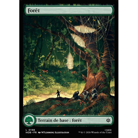 (Foil) Terrain - Forêt (V2) (L) [HOB]