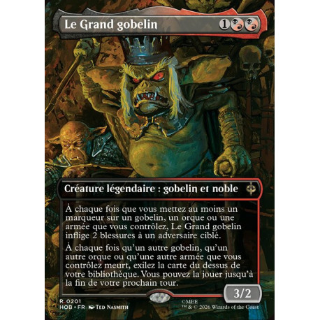 (Foil) Multicolore - Le Grand gobelin (V2 Borderless Scene) (R) [HOB]