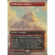 (Foil) Terrain - La Montagne Solitaire (V2 Borderless Scene) (R) [HOB]