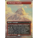 (Foil) Terrain - La Montagne Solitaire (V2 Borderless Scene) (R) [HOB]