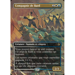 (Foil) Multicolore - Compagnie de Bard (V2 Borderless Scene) (R) [HOB]