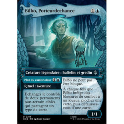 (Foil) Bleue - Bilbo, Porteurdechance (V2 Dragon Hoard Frame) (U) [HOB]