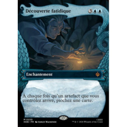 (Foil) Bleue - Découverte fatidique (V2 Dragon Hoard Frame) (M) [HOB]