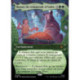 (Foil) Verte - Danser du crépuscule à l'aube (V2 Dragon Hoard Frame) (M) [HOB]