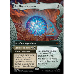 (Foil) Incolore - La Pierre Arcane (V2 Dragon Hoard Frame) (M) [HOB]