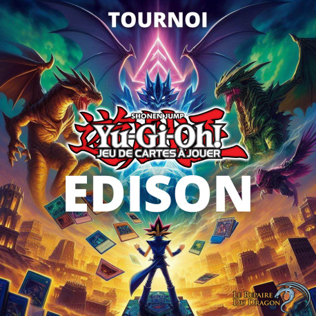 Tournoi  Edison "Win a Playmat": 14h30 