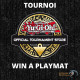 Tournoi  Edison "Win a Playmat": 14h30 