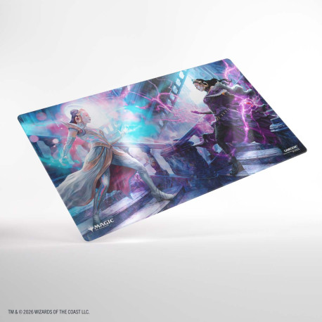 Shiny Playmat: Liliana, Devoted Healer / Liliana, Reality Fracture – Magic The Gathering | GameGenic