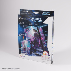 Casual Album 18-Pocket Reality Fracture: Liliana, Devoted Healer / Liliana, Callous Necromancer – Magic The Gathering, GameGenic