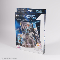 Casual Album 18-Pocket Reality Fracture: Tam Beleren, Conflicted / Jace, Building Reality – Magic The Gathering, GameGenic