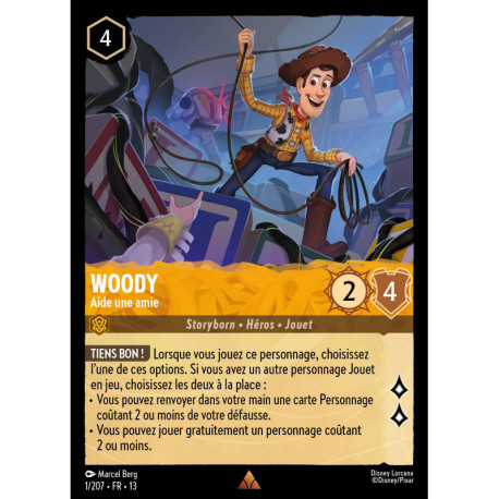 (Foil) Woody : Aide une amie (R) [Invasion Épineuse!]
