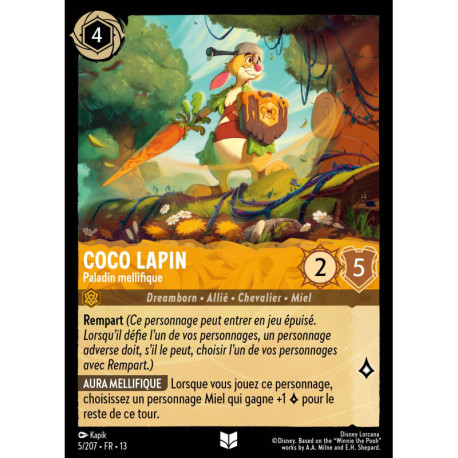 (Foil) Coco Lapin : Paladin mellifique (U) [Invasion Épineuse!]