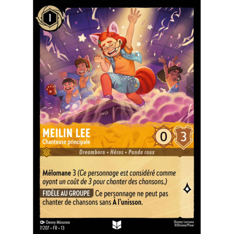 (Foil) Meilin Lee : Chanteuse principale (U) [Invasion Épineuse!]