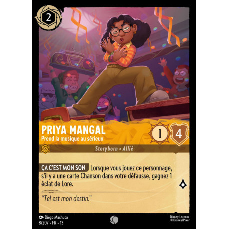 (Foil) Priya Mangal : Prend la musique au sérieux (C) [Invasion Épineuse!]