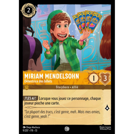 (Foil) Miriam Mendelsohn : Détentrice des billets (C) [Invasion Épineuse!]