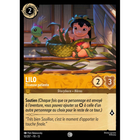 (Foil) Lilo : Tisseuse patiente (C) [Invasion Épineuse!]
