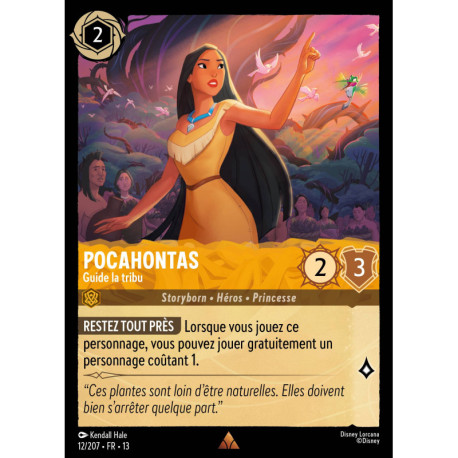 (Foil) Pocahontas : Guide la tribu (R) [Invasion Épineuse!]
