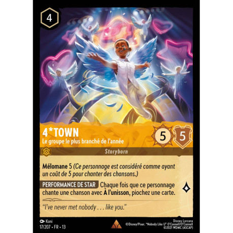 (Foil) 4*Town : Le groupe le plus branché de l'année (R) [Invasion Épineuse!]