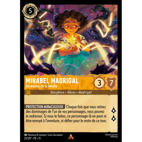 (Foil) Mirabel Madrigal : Gardienne de la famille (R) [Invasion Épineuse!]