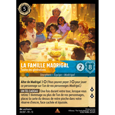 (Foil) La famille Madrigal : Toutes les générations (R) [Invasion Épineuse!]