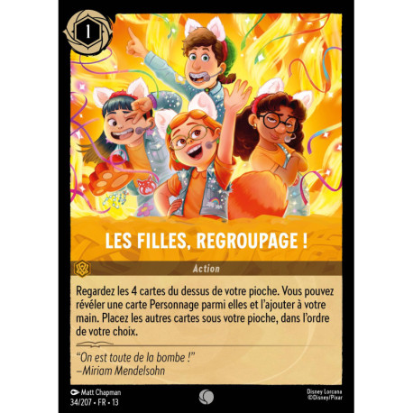 (Foil) Les filles, regroupage ! (C) [Invasion Épineuse!]
