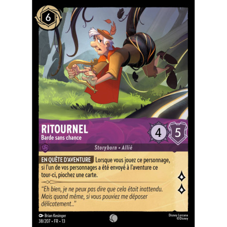 (Foil) Ritournel : Barde sans chance (C) [Invasion Épineuse!]