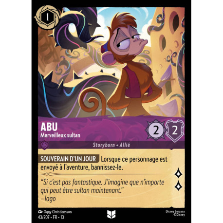 (Foil) Abu : Merveilleux sultan (U) [Invasion Épineuse!]