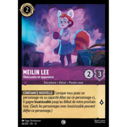 (Foil) Meilin Lee : Obéissante en apparence (C) [Invasion Épineuse!]