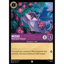 (Foil) Meeko : Raton-laveur chanceux (C) [Invasion Épineuse!]