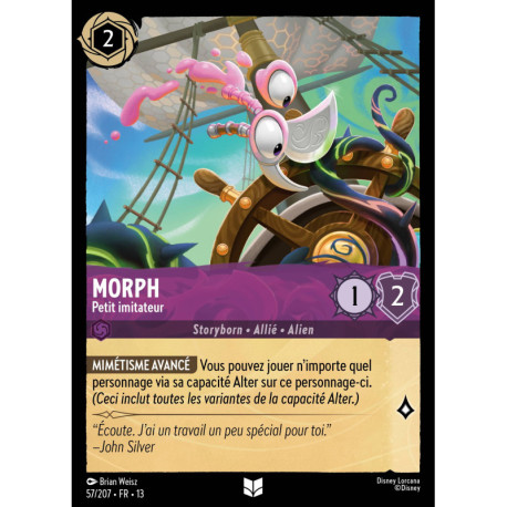 (Foil) Morph : Petit imitateur (U) [Invasion Épineuse!]