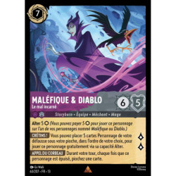 (Foil) Maléfique & Diablo : Le mal incarné (R) [Invasion Épineuse!]