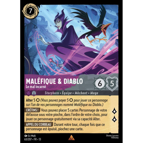 (Foil) Maléfique & Diablo : Le mal incarné (R) [Invasion Épineuse!]