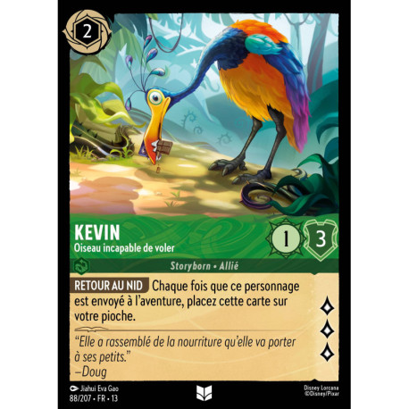 (Foil) Kevin : Oiseau incapable de voler (U) [Invasion Épineuse!]