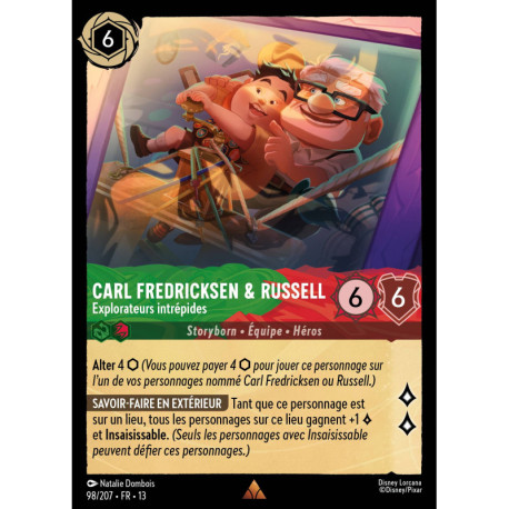 (Foil) Carl Fredricksen & Russell : Explorateurs intrépides (R) [Invasion Épineuse!]