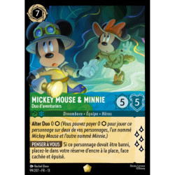 (Foil) Mickey Mouse & Minnie : Duo d'aventuriers (L) [Invasion Épineuse!]