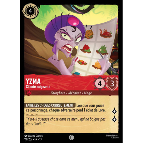 (Foil) Yzma : Cliente exigeante (C) [Invasion Épineuse!]