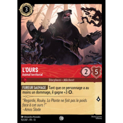 (Foil) L'ours : Animal territorial (C) [Invasion Épineuse!]