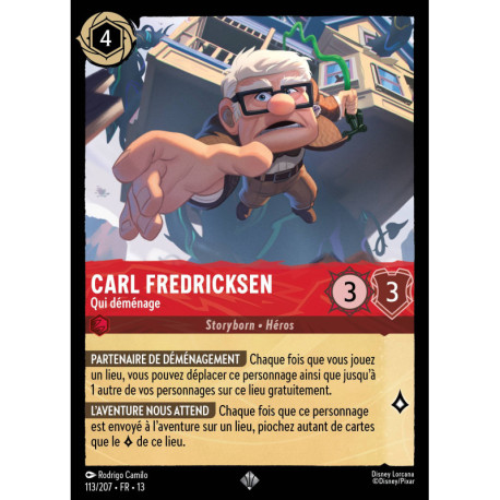 (Foil) Carl Fredricksen : Qui déménage (SR) [Invasion Épineuse!]