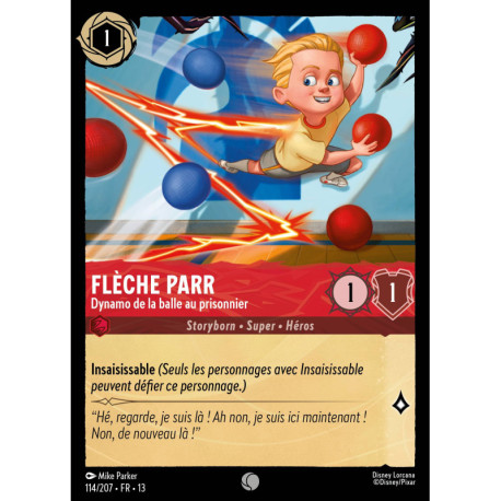 (Foil) Flèche Parr : Dynamo de la balle au prisonnier (C) [Invasion Épineuse!]