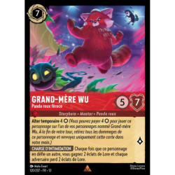 (Foil) Grand-mère Wu : Panda roux féroce (R) [Invasion Épineuse!]